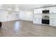 Open floor plan with stainless steel appliances and updated cabinets at 1209 W Camellia Dr, Brandon, FL 33510