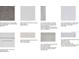 Selection of interior finishes including carpet, quartz countertops, tile, and door styles at 1797 Trailhead Ln, Zephyrhills, FL 33541