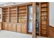 Large custom built-ins offer ample storage with shelving and cabinet space at 2291 Americus W Blvd # 23, Clearwater, FL 33763