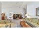 Comfortable living room with lots of natural light at 2291 Americus W Blvd # 23, Clearwater, FL 33763
