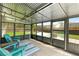 Enclosed sunroom with seating and an outdoor view at 3410 5Th W Dr, Palmetto, FL 34221