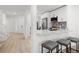 Bright kitchen with white cabinets, stainless steel appliances, and marble countertops at 4146 Brentwood Park Cir, Tampa, FL 33624