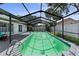 Beautiful screened-in pool perfect for enjoying the outdoors without the annoyance of bugs or mosquitos at 4715 Kemble Ct, Tampa, FL 33624