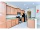 Beautiful kitchen with stainless steel appliances, granite countertops, and ample storage at 10144 Arbor Run Dr # 122, Tampa, FL 33647