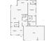 Detailed floor plan showcasing the layout, dimensions, and features of the home, including the kitchen, bedrooms, and garage at 11416 Carlton Fields Dr, Riverview, FL 33579