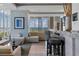 Bright and inviting common area featuring a cozy seating area and a stylish bar for relaxing and socializing at 175 1St S St # 3008, St Petersburg, FL 33701