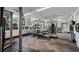 Bright gym with exercise equipment and large mirrors on one side of the gym at 175 1St S St # 3008, St Petersburg, FL 33701