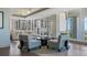 Lounge area featuring neutral decor, seating area and views to the city at 175 1St S St # 3008, St Petersburg, FL 33701