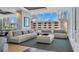 Lounge area featuring seating area, neutral decor, and views to the city at 175 1St S St # 3008, St Petersburg, FL 33701
