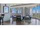 Lounge area featuring seating area with views to the city and water at 175 1St S St # 3008, St Petersburg, FL 33701