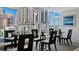 Comfortable sitting area with multiple tables and chairs, offering a pleasant space with great views at 175 1St S St # 3008, St Petersburg, FL 33701