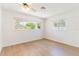 A bright bedroom with natural light from the large window at 2019 Inner S Cir, St Petersburg, FL 33712