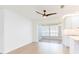 A bright living area leads to a screened enclosure at 2019 Inner S Cir, St Petersburg, FL 33712