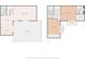 Detailed floor plan of the home layout showing room dimensions and layout at 2644 2Nd Ct, Palm Harbor, FL 34684
