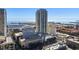 Beautiful aerial view of the high-rise, city, and waterfront highlighting urban living with scenic water views at 301 1St S St # 2205, St Petersburg, FL 33701
