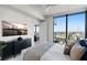 Inviting bedroom featuring a serene city view, and stylish furnishings at 301 1St S St # 2205, St Petersburg, FL 33701