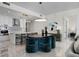 Spacious kitchen with a dining area, a central island, modern appliances and lots of natural light at 301 1St S St # 2205, St Petersburg, FL 33701