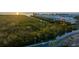 Aerial view of waterfront condos surrounded by mangrove trees in a tropical paradise at 3210 Mangrove Point Dr, Ruskin, FL 33570
