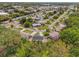 A charming neighborhood with tree-lined streets, well-kept lawns, and inviting homes under a sunny sky at 4613 Irene Loop, New Port Richey, FL 34652