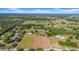 Aerial view of property with farm lands in the distance at 4615 Keene Rd, Plant City, FL 33565