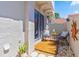 Private patio featuring stylish outdoor seating and a tiled floor at 4859 Napoli Ne Ct # 4859, St Petersburg, FL 33703