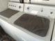 White washing machine and dryer set with simple controls, creating an easy to use laundry space at 9790 66Th N St # 346, Pinellas Park, FL 33782