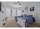 Charming bedroom featuring baseball decor, lots of light, and plenty of space at 11414 Juglans Dr, Odessa, FL 33556