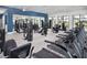 Well-equipped fitness center featuring modern exercise machines and weights at 12323 Hearts Ease St, Venice, FL 34293