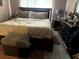 Comfortable bedroom with a large bed, soft lighting, and stylish furnishings at 1312 Foxboro Dr., Brandon, FL 33511