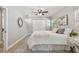 Bedroom with neutral walls, a ceiling fan, and a closet at 1775 Michigan Ne Ave, St Petersburg, FL 33703