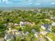 A wide shot of a green, tree-filled neighborhood with waterfront access offering a serene living environment at 2304 S Occident St, Tampa, FL 33629