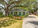 Inviting single-story home showcasing a lush lawn, beautiful landscaping, and an ample driveway at 2304 S Occident St, Tampa, FL 33629