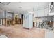 Bright kitchen with white cabinets, lots of space and an open floorplan, ready for customization at 2304 S Occident St, Tampa, FL 33629