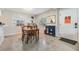 Comfortable dining area with natural lighting and a view of the outdoor scenery at 2808 W Lake Ave, Tampa, FL 33607