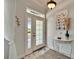 Bright entryway with natural light and decorative accents at 308 Manns Harbor Dr, Apollo Beach, FL 33572