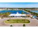 Community with amazing amenities: pool, playground, tennis, and a stunning lake view at 659 Sunlit Coral St, Ruskin, FL 33570