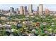 Aerial view of a property located near downtown in a lush, green neighborhood at 701 S Boulevard, Tampa, FL 33606