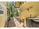 Paver patio walkway in the backyard at 701 S Boulevard, Tampa, FL 33606