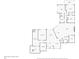 Detailed floor plan showcasing the layout of the home at 9807 Bay Island Dr, Tampa, FL 33615