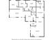 Detailed floor plan showcasing the layout of rooms in the house at 157 7Th Sw Ave, Largo, FL 33770