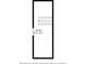 Simple floor plan illustrating the dimensions of the attic space, perfect for storage or future expansion at 157 7Th Sw Ave, Largo, FL 33770