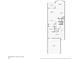 Detailed floor plan displaying the layout of the first floor of this beautiful home at 2087 Edgewater Dr # C, Clearwater, FL 33755