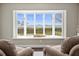 Beautiful view of the water from the living room bay window at 2087 Edgewater Dr # C, Clearwater, FL 33755