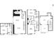 Detailed floor plan showcasing layout of rooms, dimensions and placement of bathrooms at 2511 N Grady Ave # 82, Tampa, FL 33607