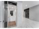 Modern home elevator with wood floors and white walls in a luxurious home at 3604 W El Prado Blvd, Tampa, FL 33629