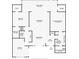Detailed floor plan showcasing the layout with bedrooms, bathrooms, kitchen, and living areas; note the ample closet space at 40 Gretchen Ct, Oldsmar, FL 34677