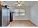 Clean bedroom with sleek flooring, storage and plenty of natural light at 4414 W El Prado Blvd, Tampa, FL 33629