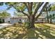 Quaint home featuring a well-kept lawn, mature trees, and welcoming curb appeal at 4414 W El Prado Blvd, Tampa, FL 33629