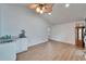 Open floor plan offers flexible living space, bright lighting and bar area for relaxing and entertaining at 4414 W El Prado Blvd, Tampa, FL 33629