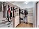 Custom walk-in closet with ample storage solutions for clothes, shoes, and accessories at 4414 W El Prado Blvd, Tampa, FL 33629